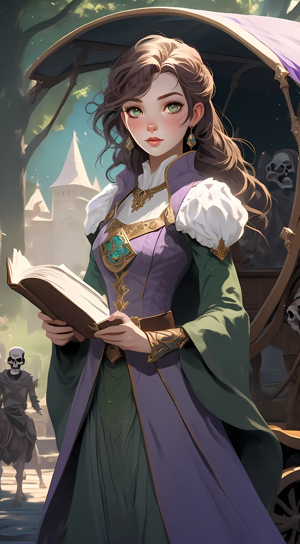 ai character: Cecelia background