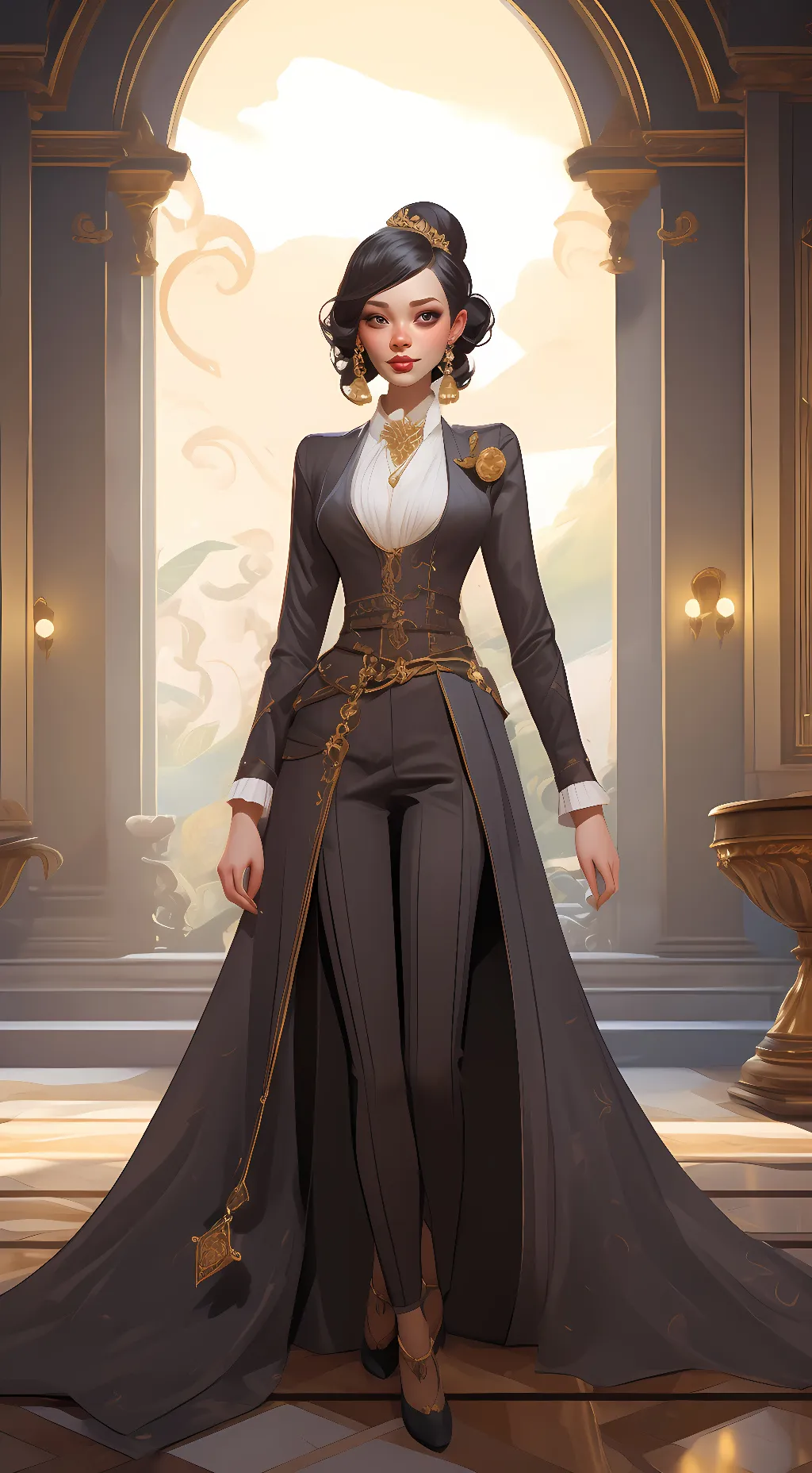 ai character: sam  background