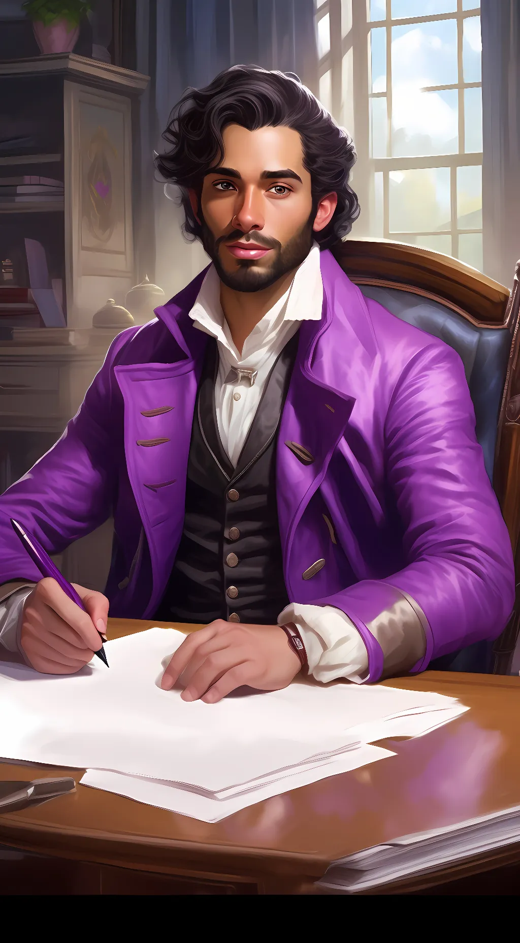 ai character: Thomas Jefferson background