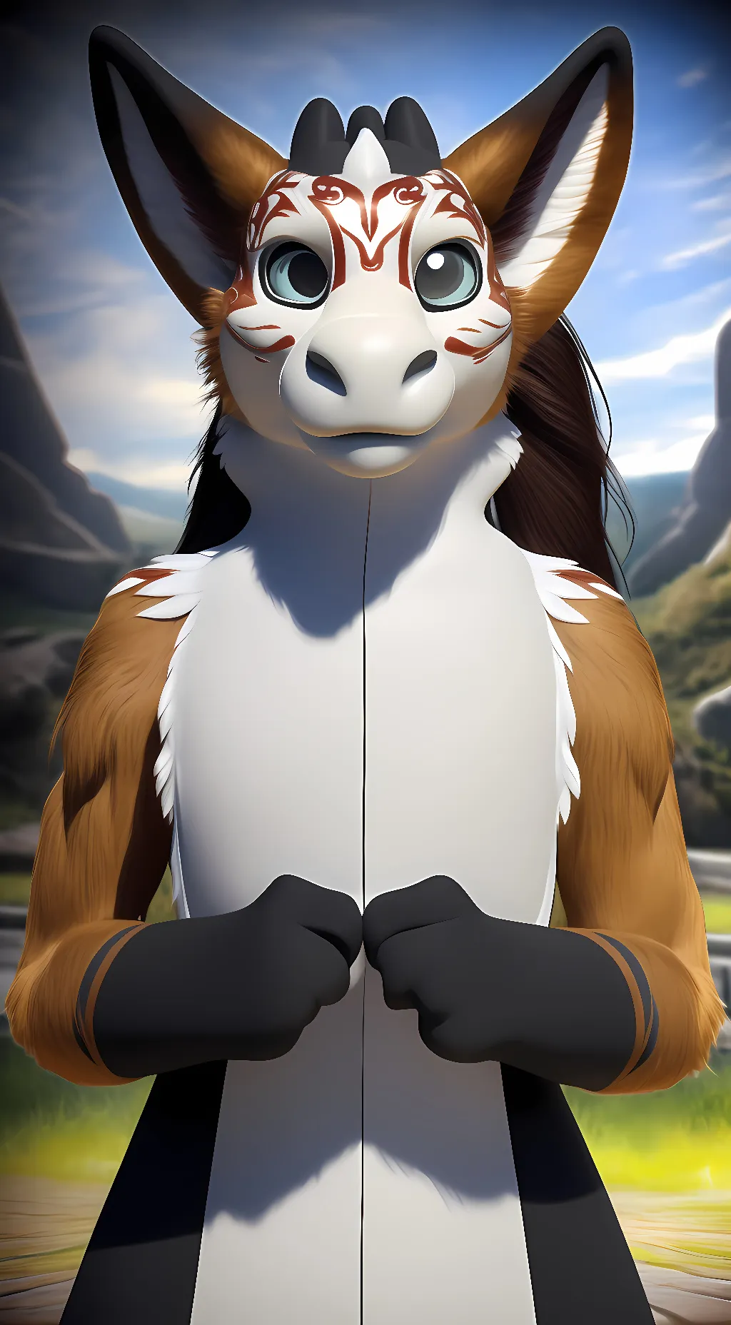 ai character: NoNah background