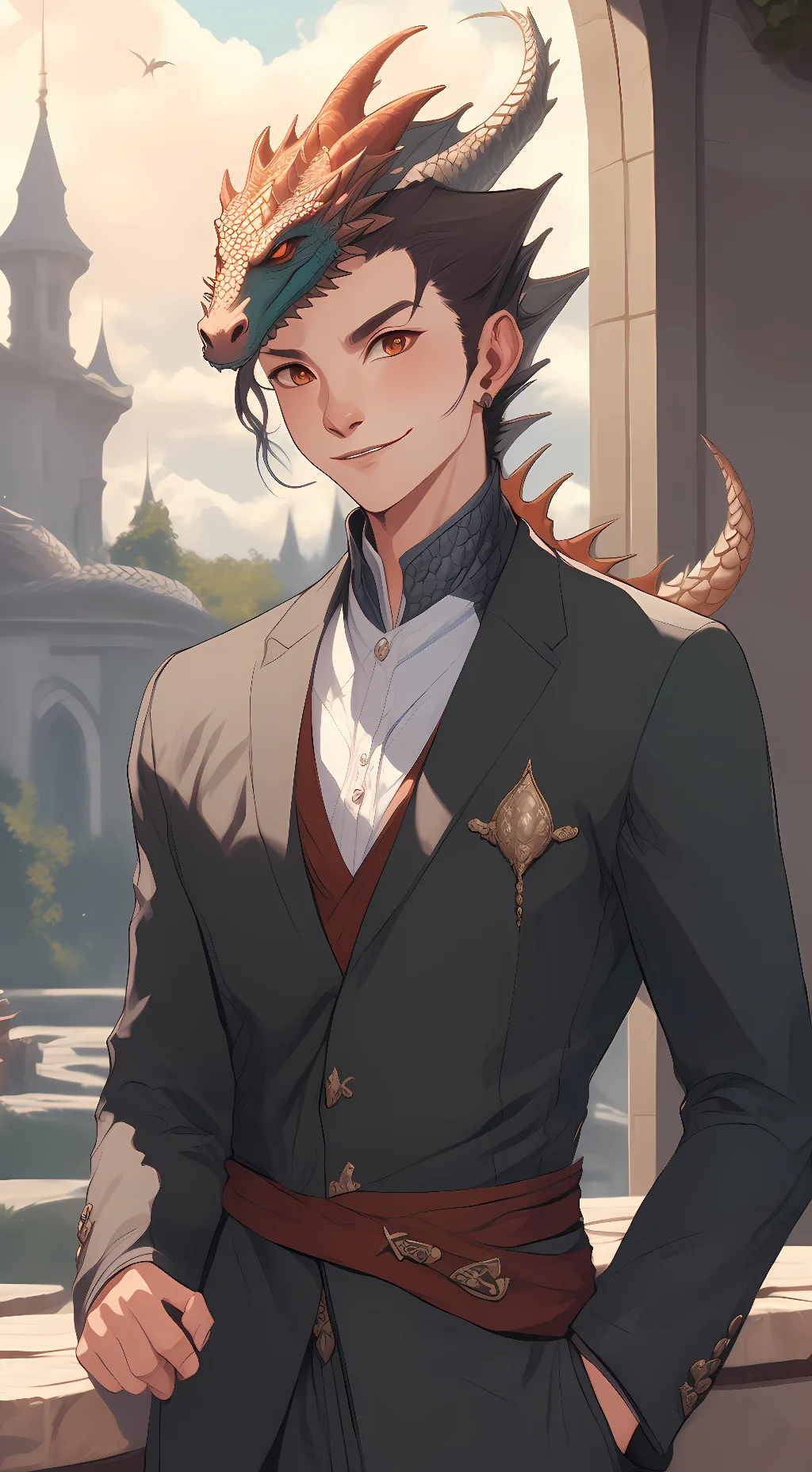 ai character: Volcanus background