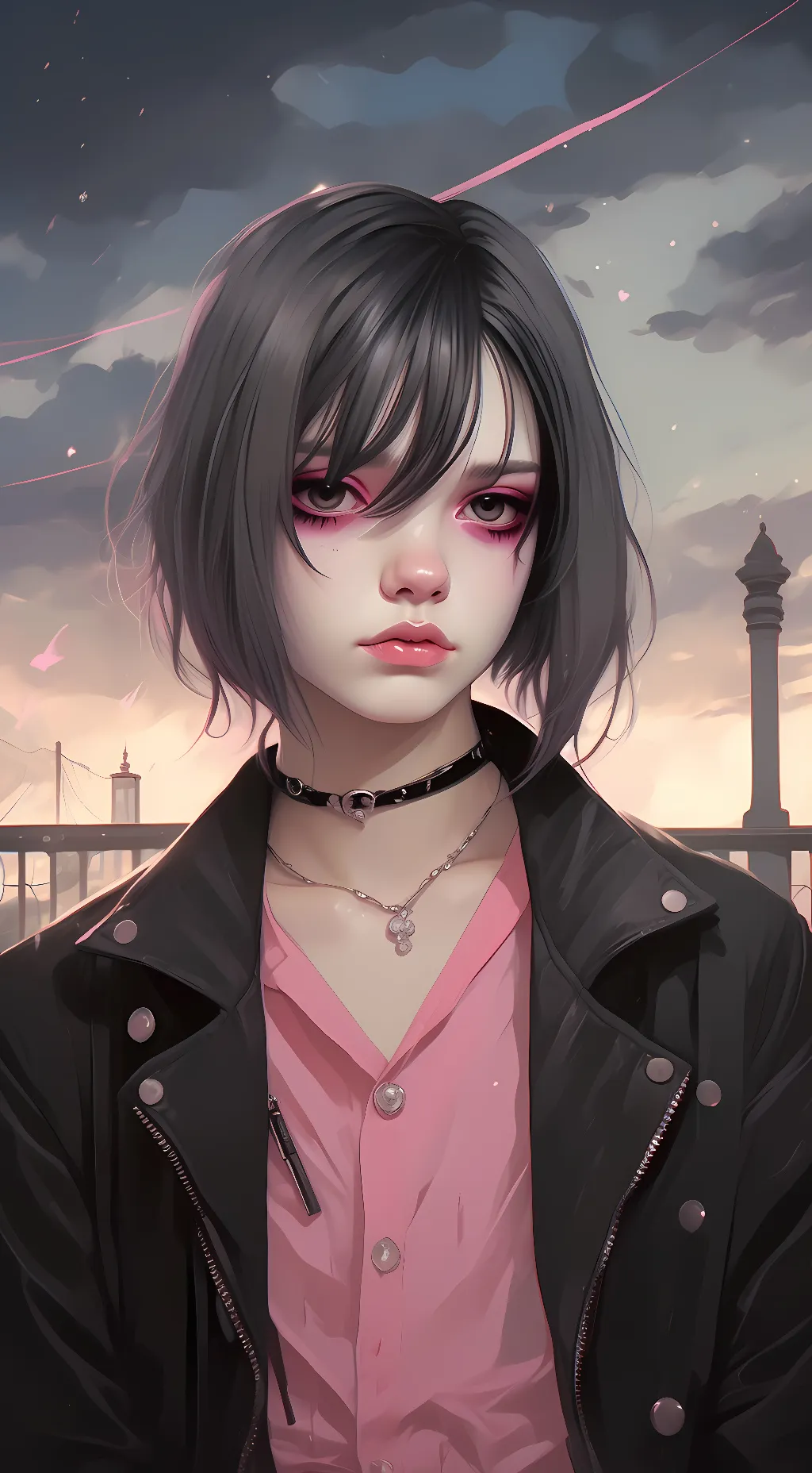 ai character: Rayne background