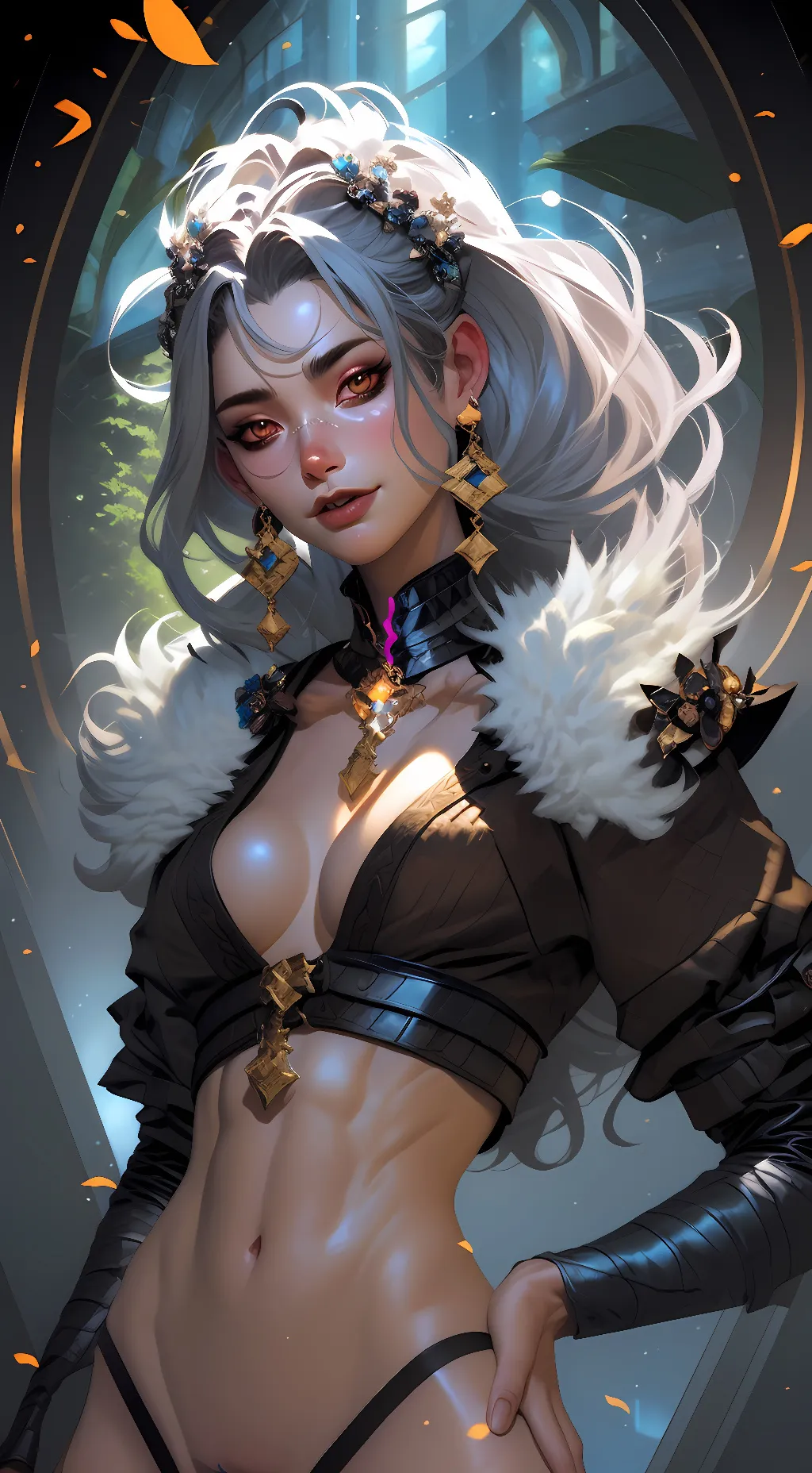 ai character: hella background