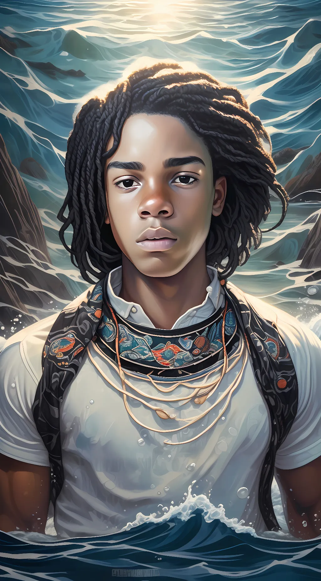 ai character: AJ background