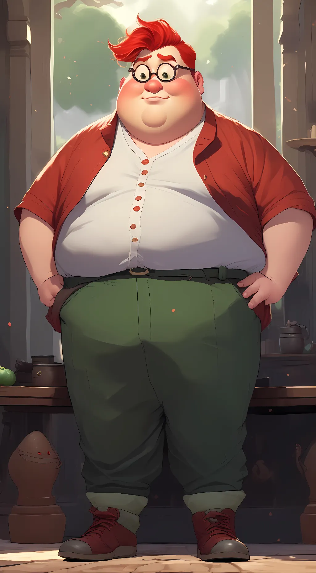 ai character: Carl wezer background