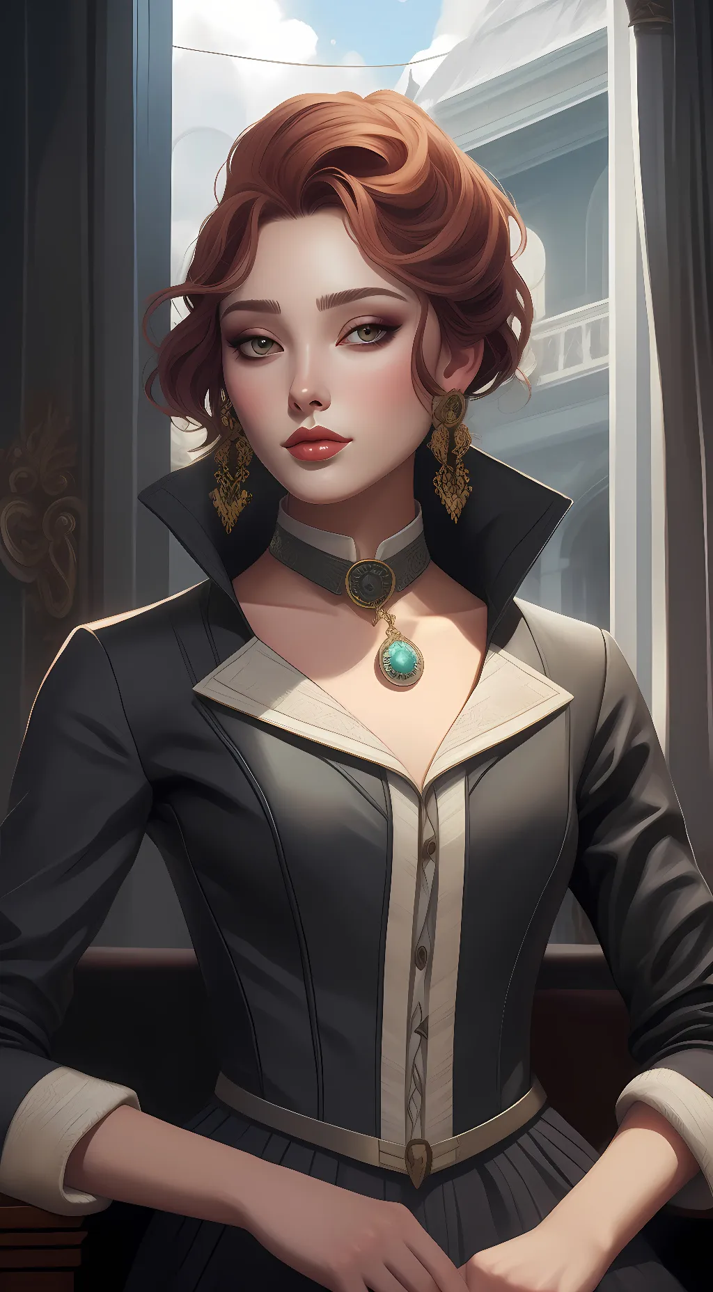 ai character: amy background