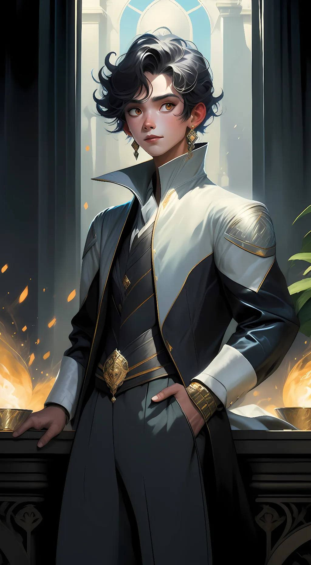 ai character: Hei background