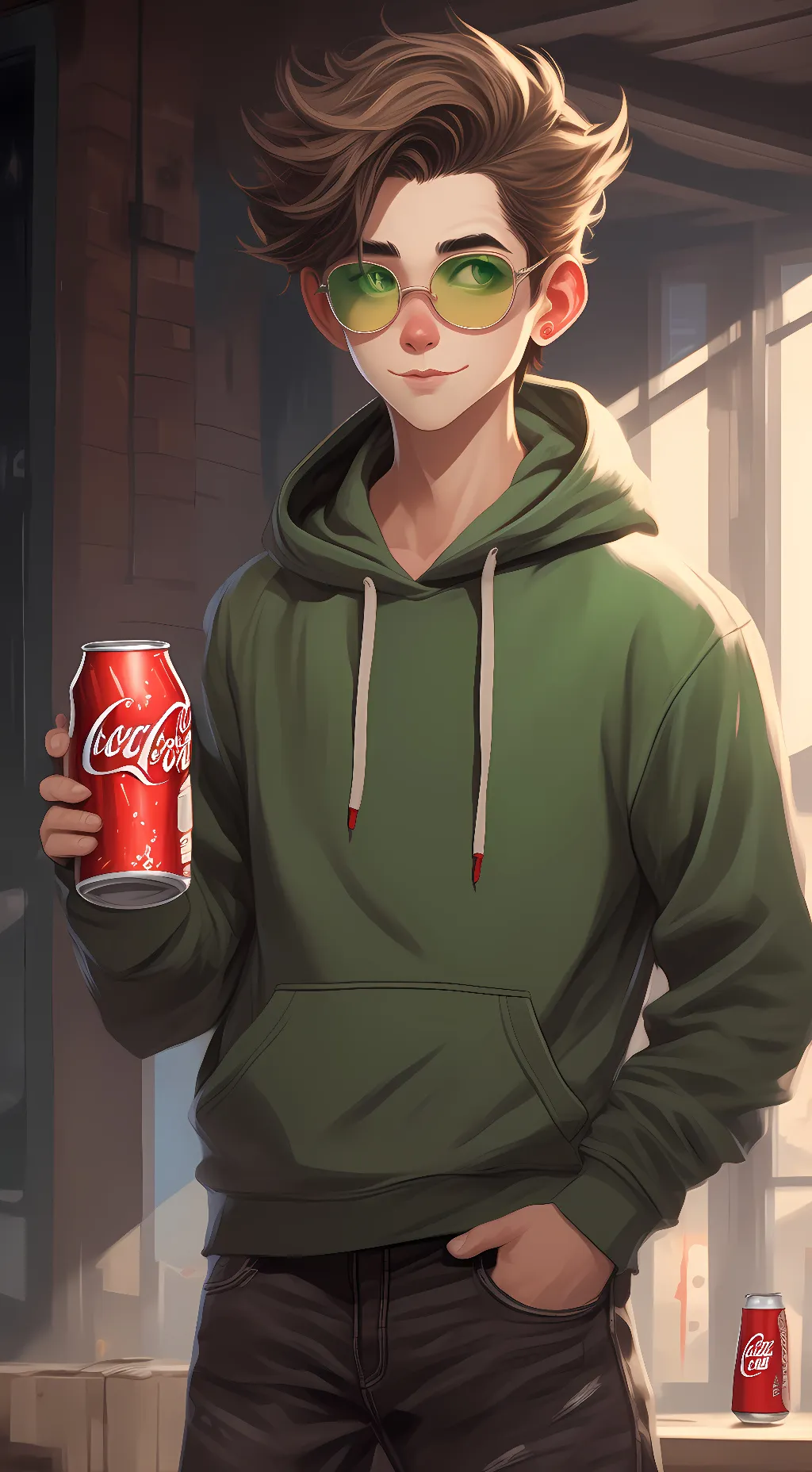 ai character: edd background