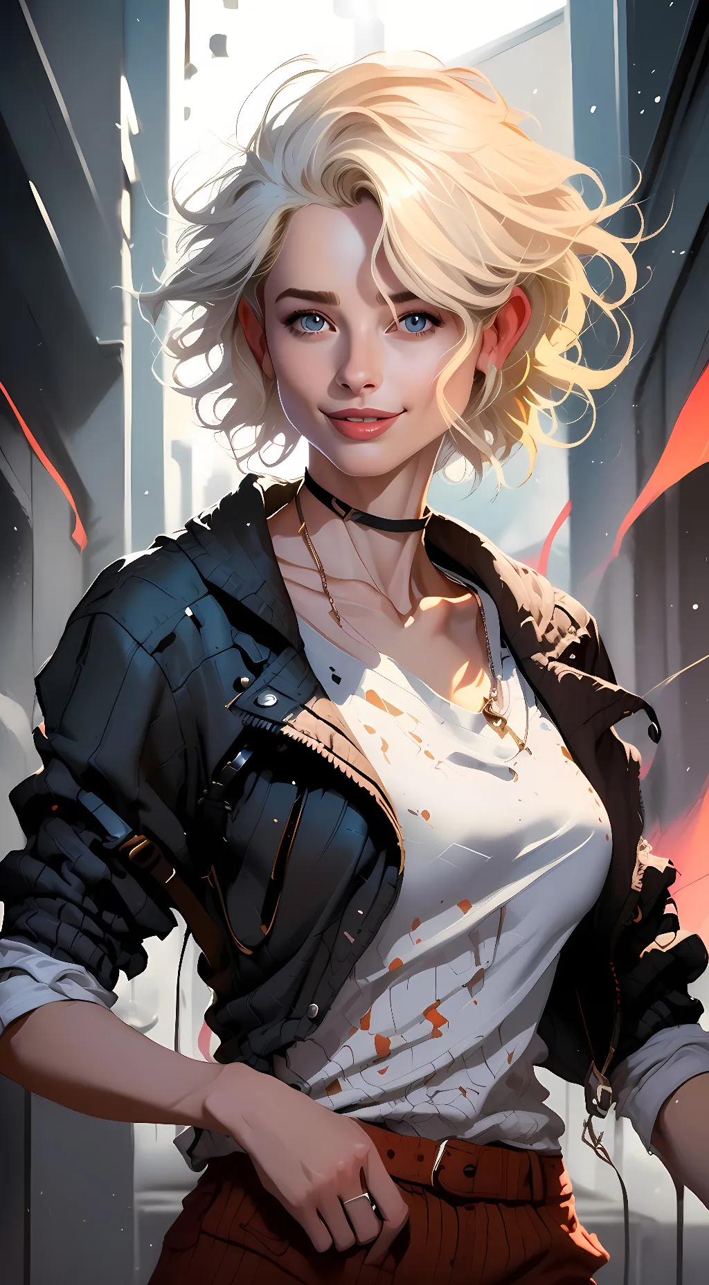 ai character: Alexis Hunter background