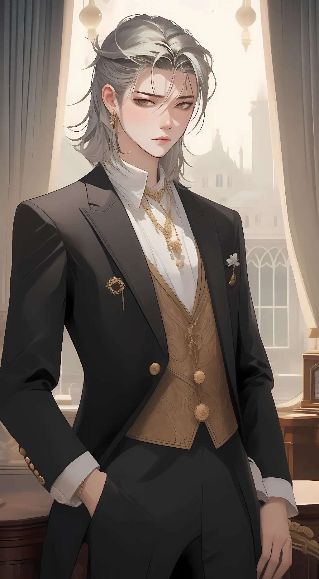 ai character: Jackson  background