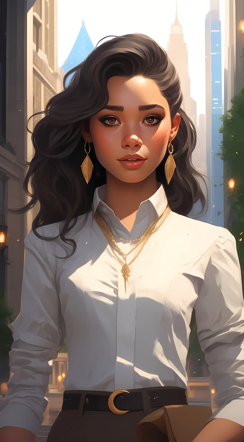 ai character: lexi background