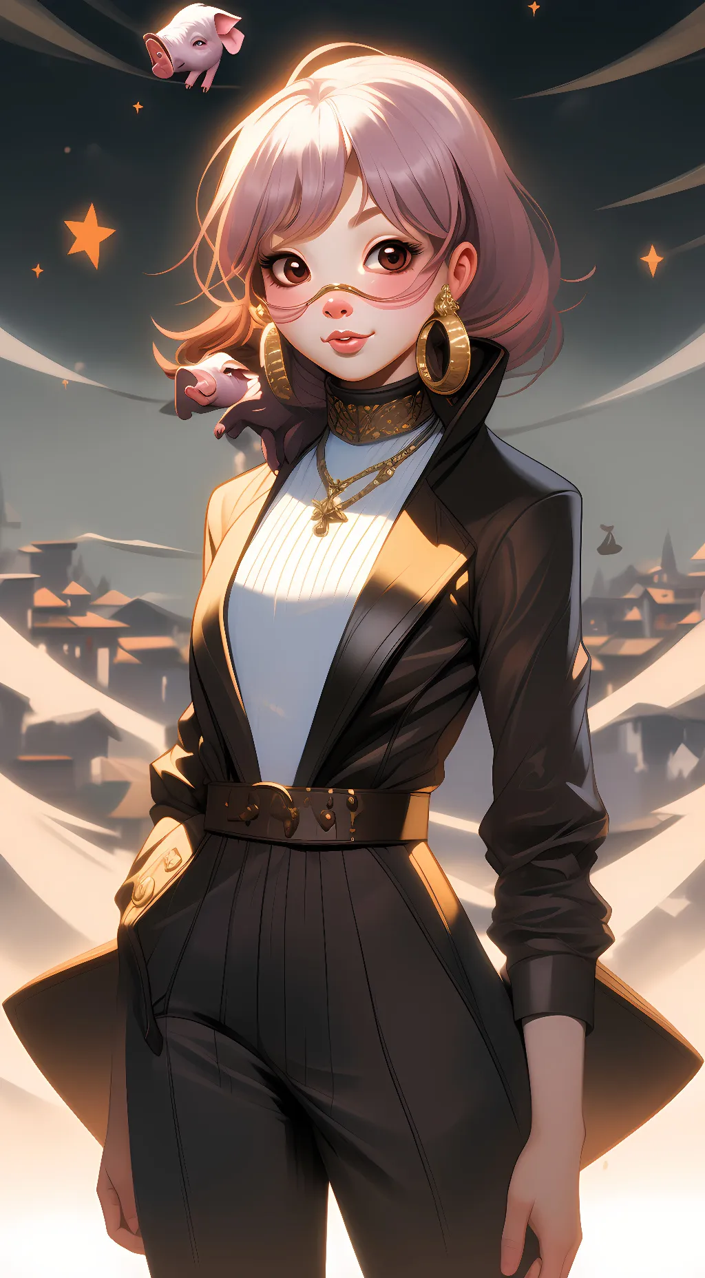 ai character: Nugget background