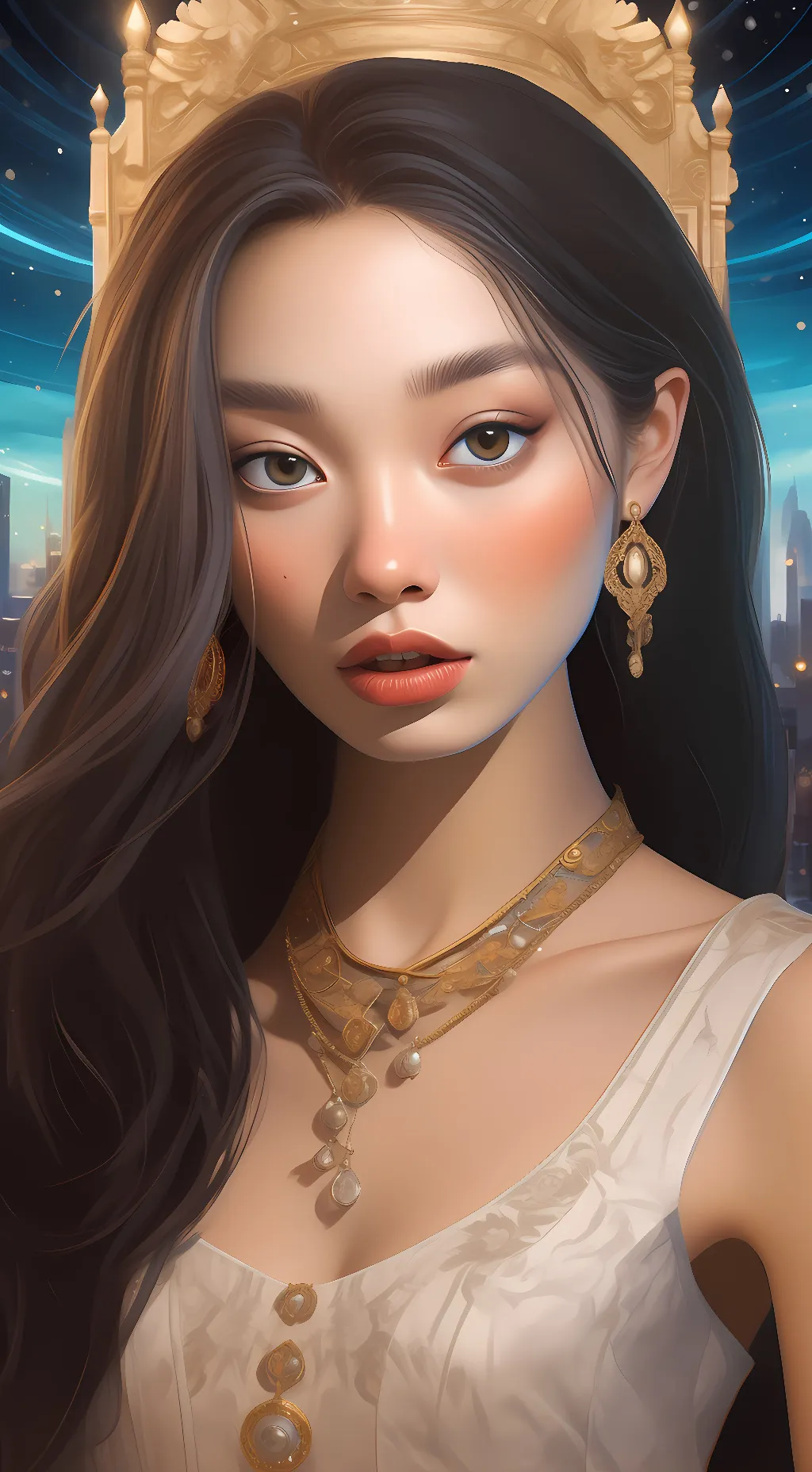 ai character: Mira background