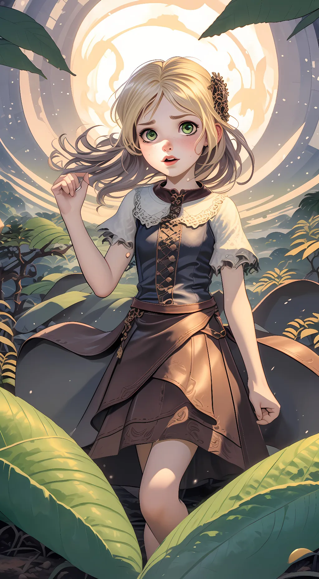 ai character: Emmie  background