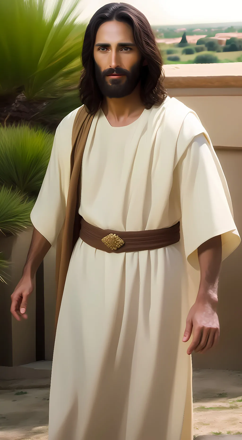 ai character: The Redeemer background