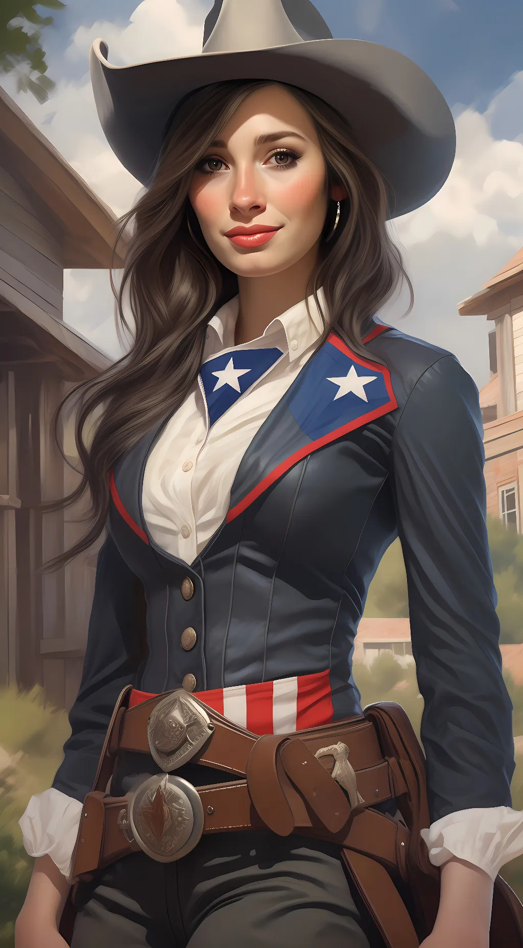 ai character: Annabelle  background