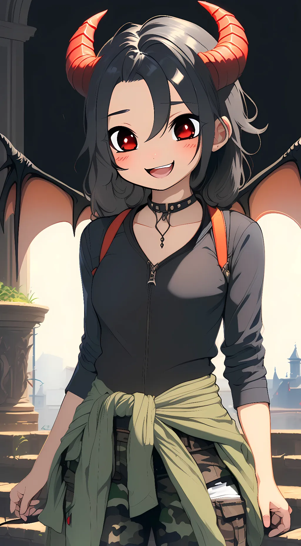 ai character: Rouge background