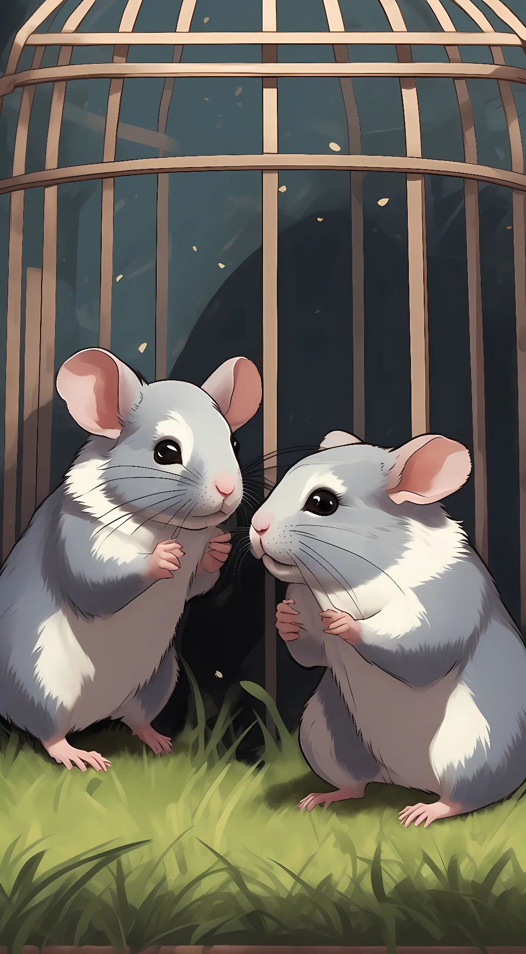 ai character: Chilly and Pepper background