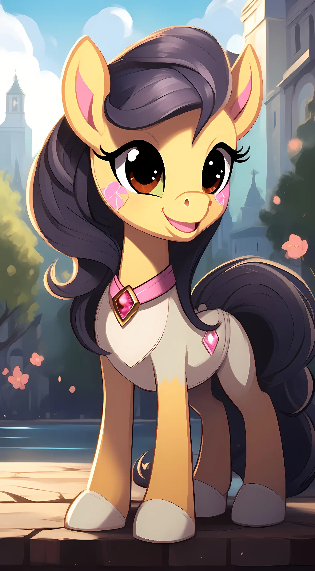 ai character: rarley  background