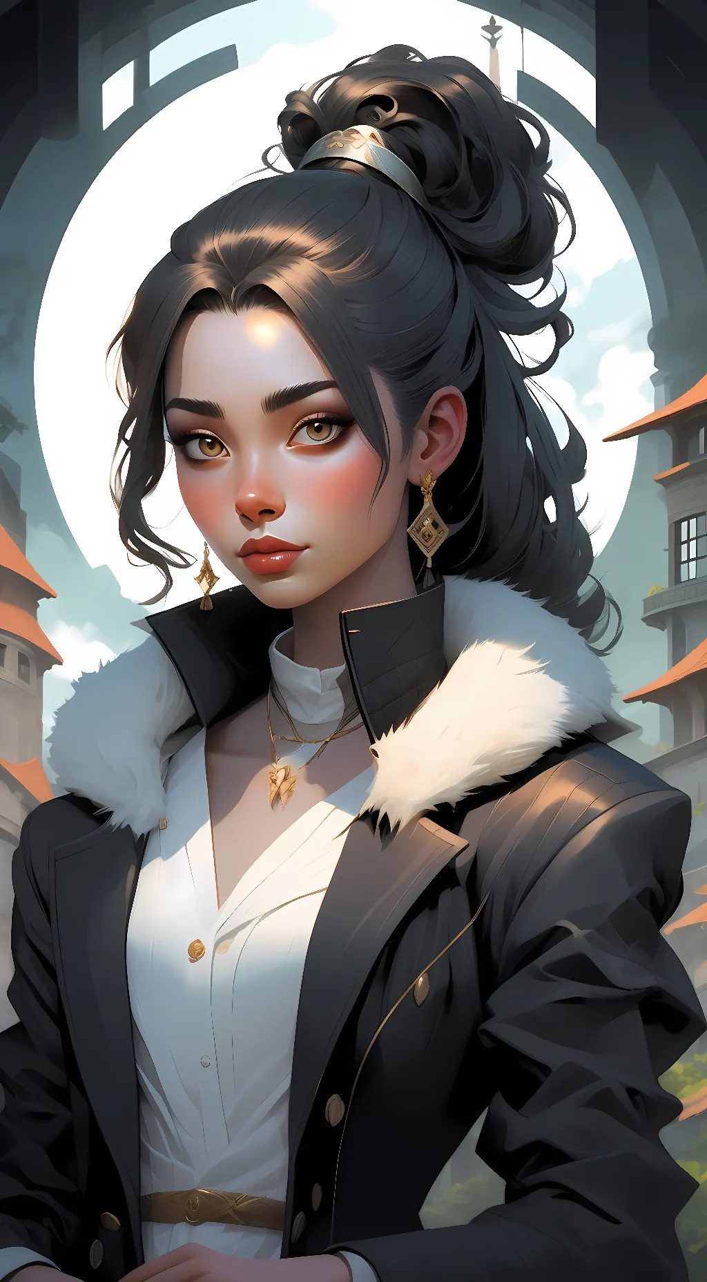 ai character: Princess Yandere background