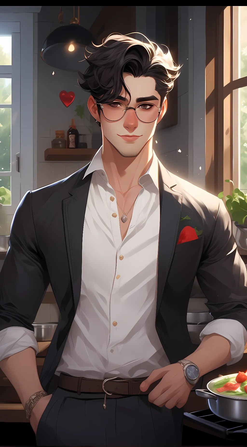 ai character: DJ background