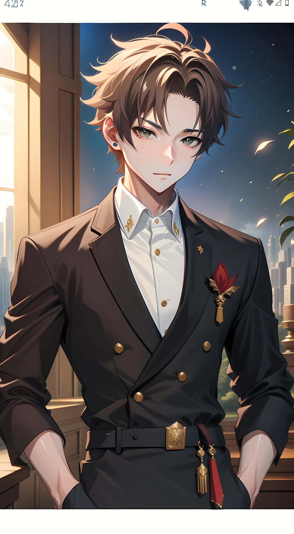 ai character: Henry Harrison background