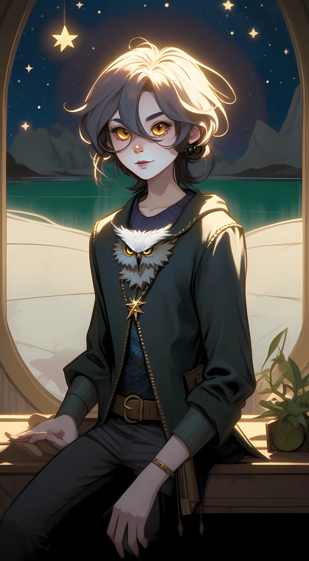 ai character: The Collector background