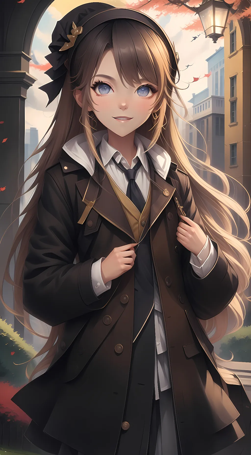 ai character: Sophia Montgomery background