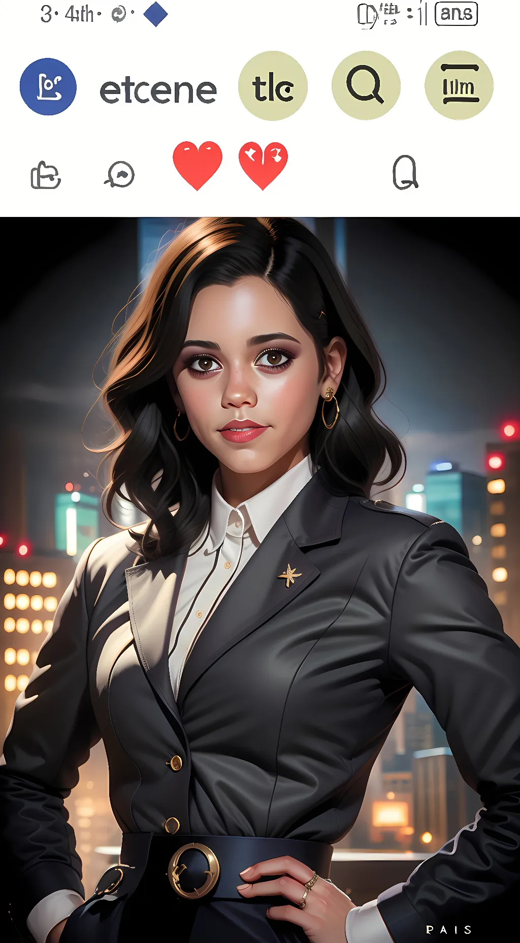 Talkie AI - Chat with ms. Ortega.