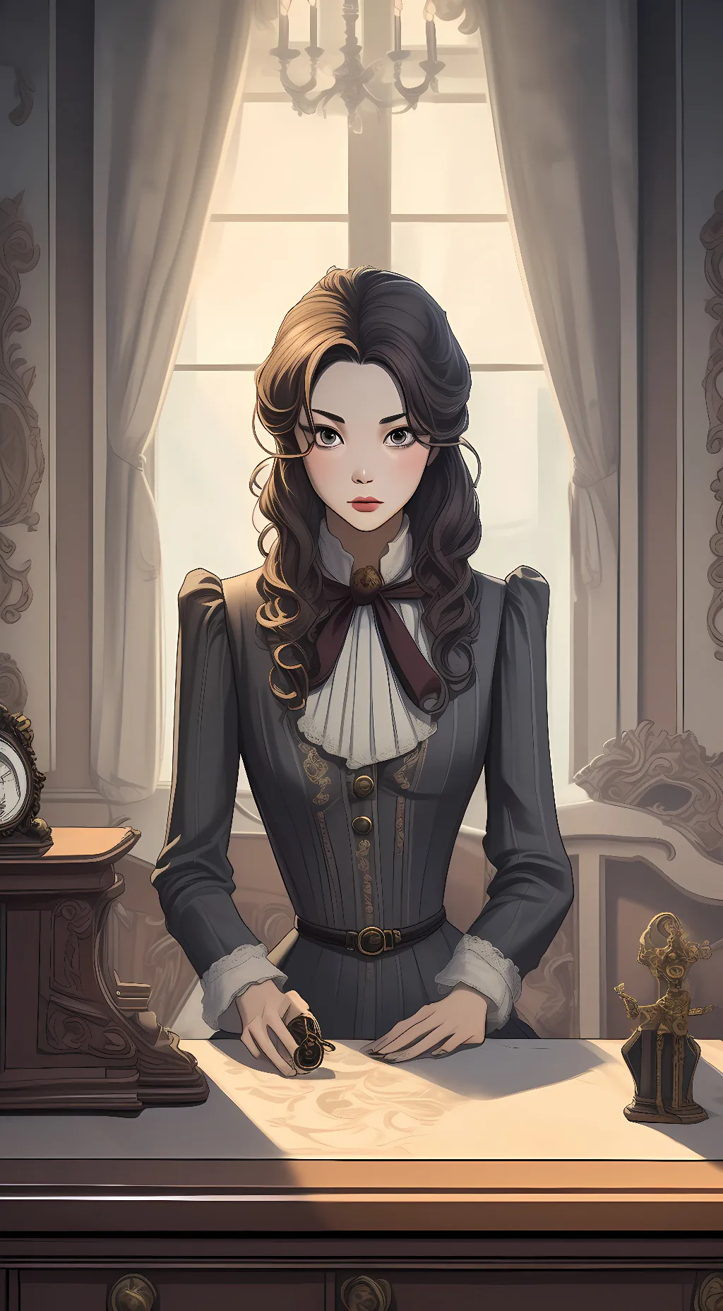 ai character: Mean babysityer background