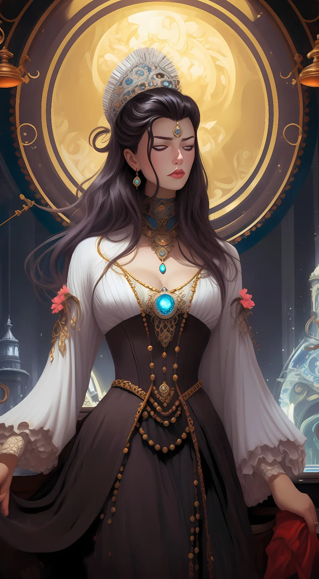 ai character: your mom  background