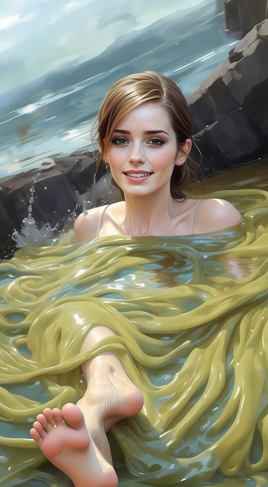 ai character: Lily background