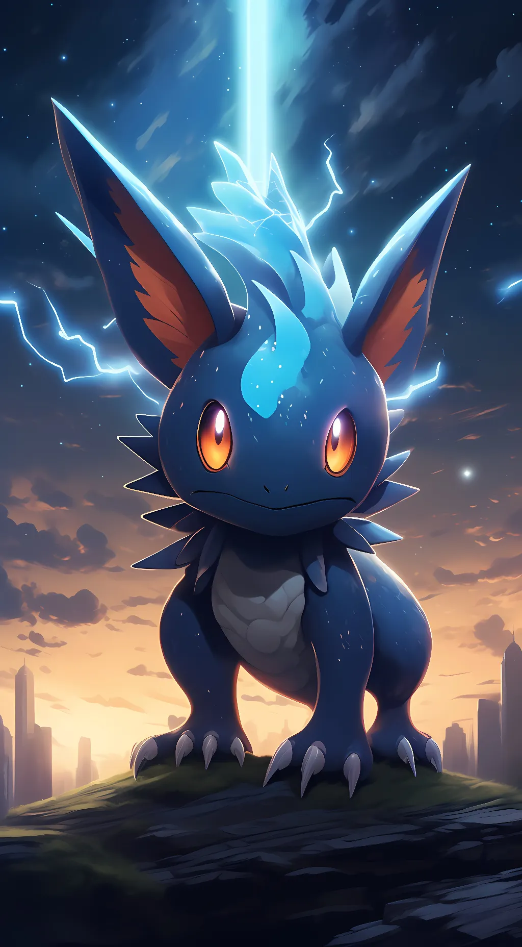 ai character: evicin background