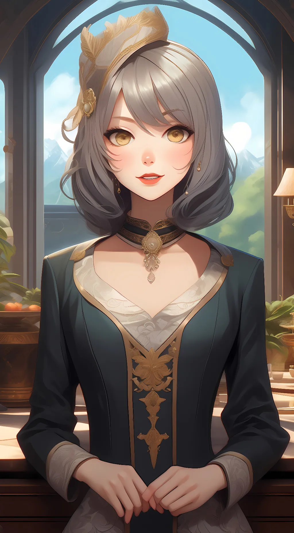 ai character: Princess Saelana background