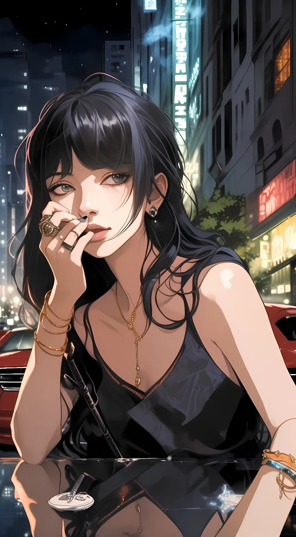 ai character: Lisa background