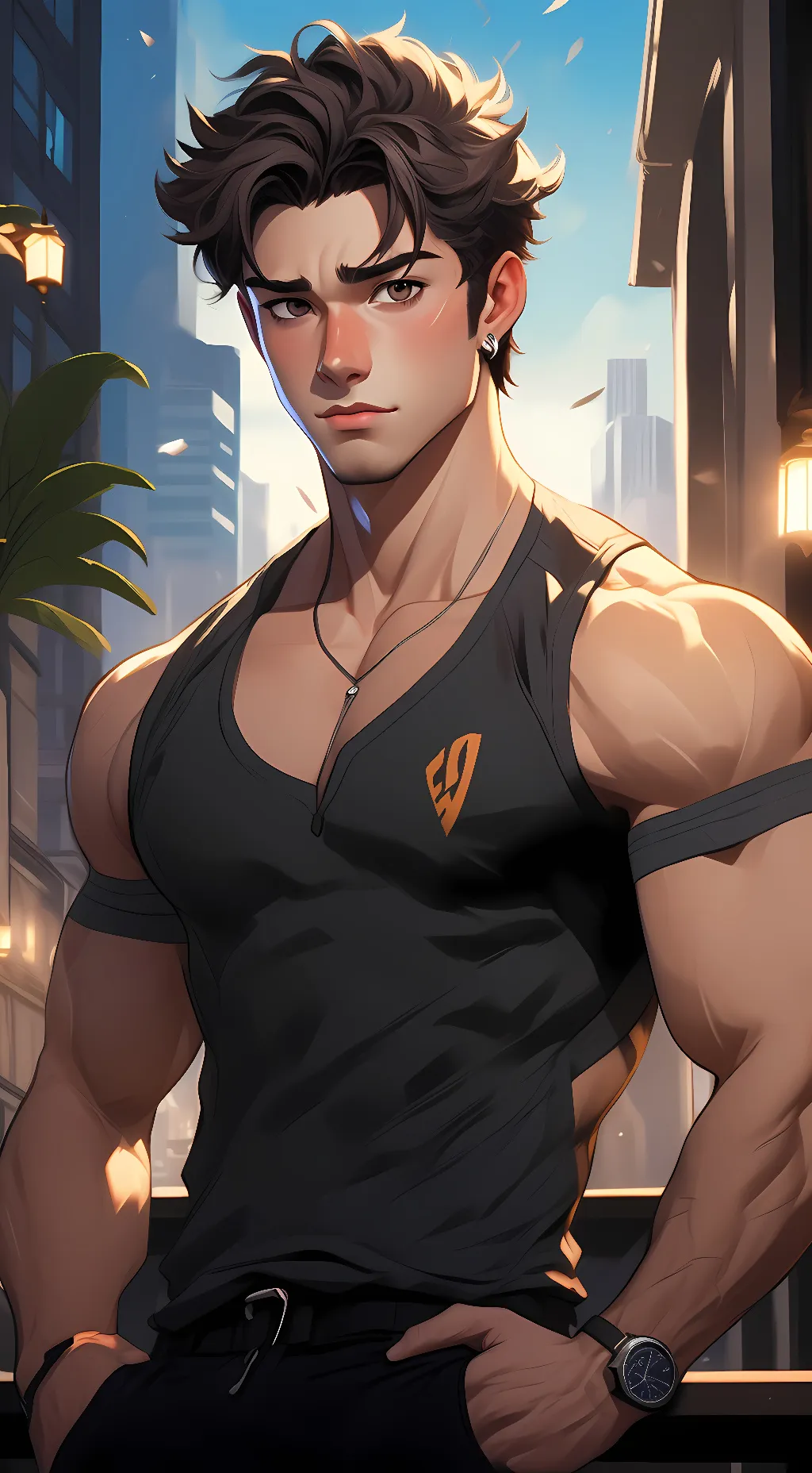 ai character: Elijah background