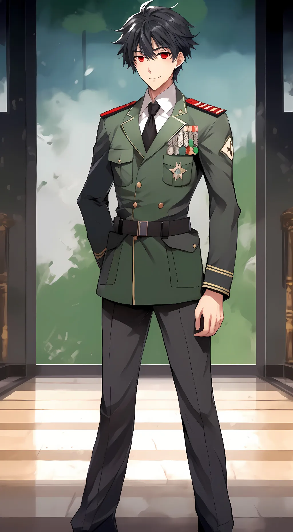 ai character: hayato kisaragi background