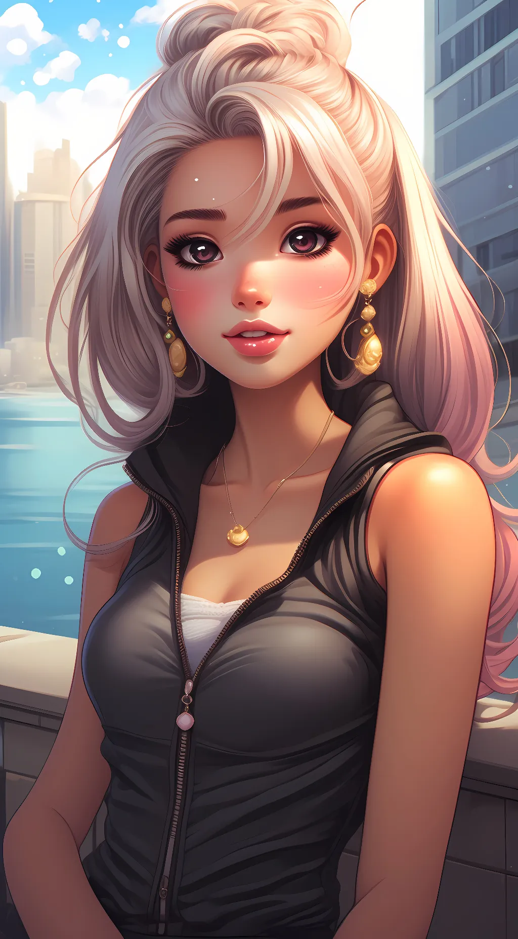 ai character: ruby background