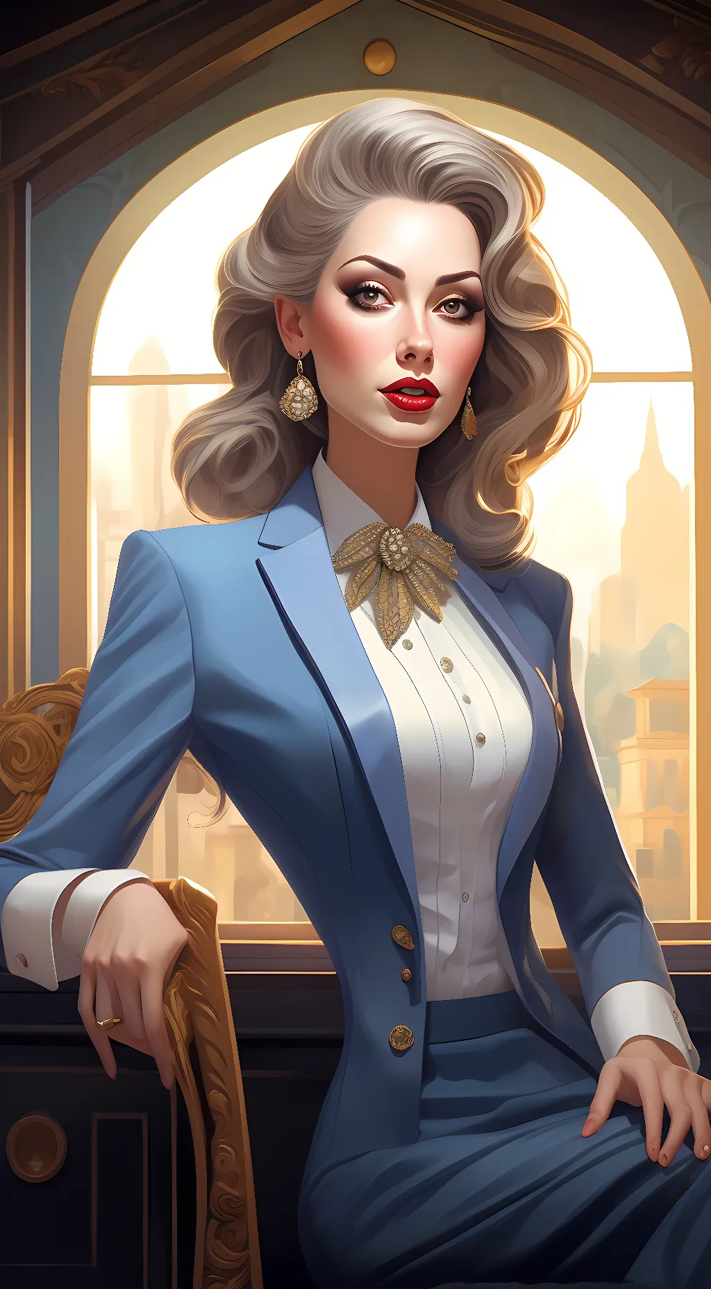 ai character: shelly background