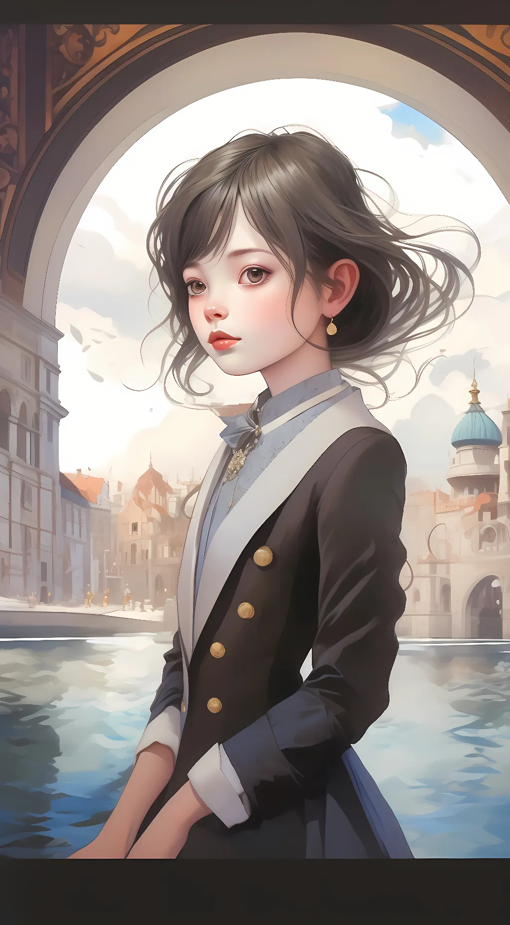 ai character: Maggie background