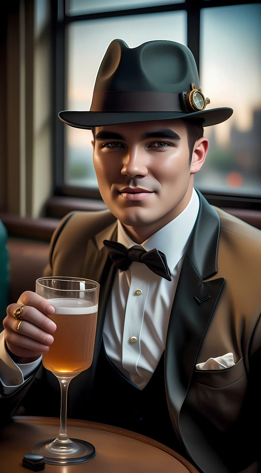 ai character: Esmond Armstrong background