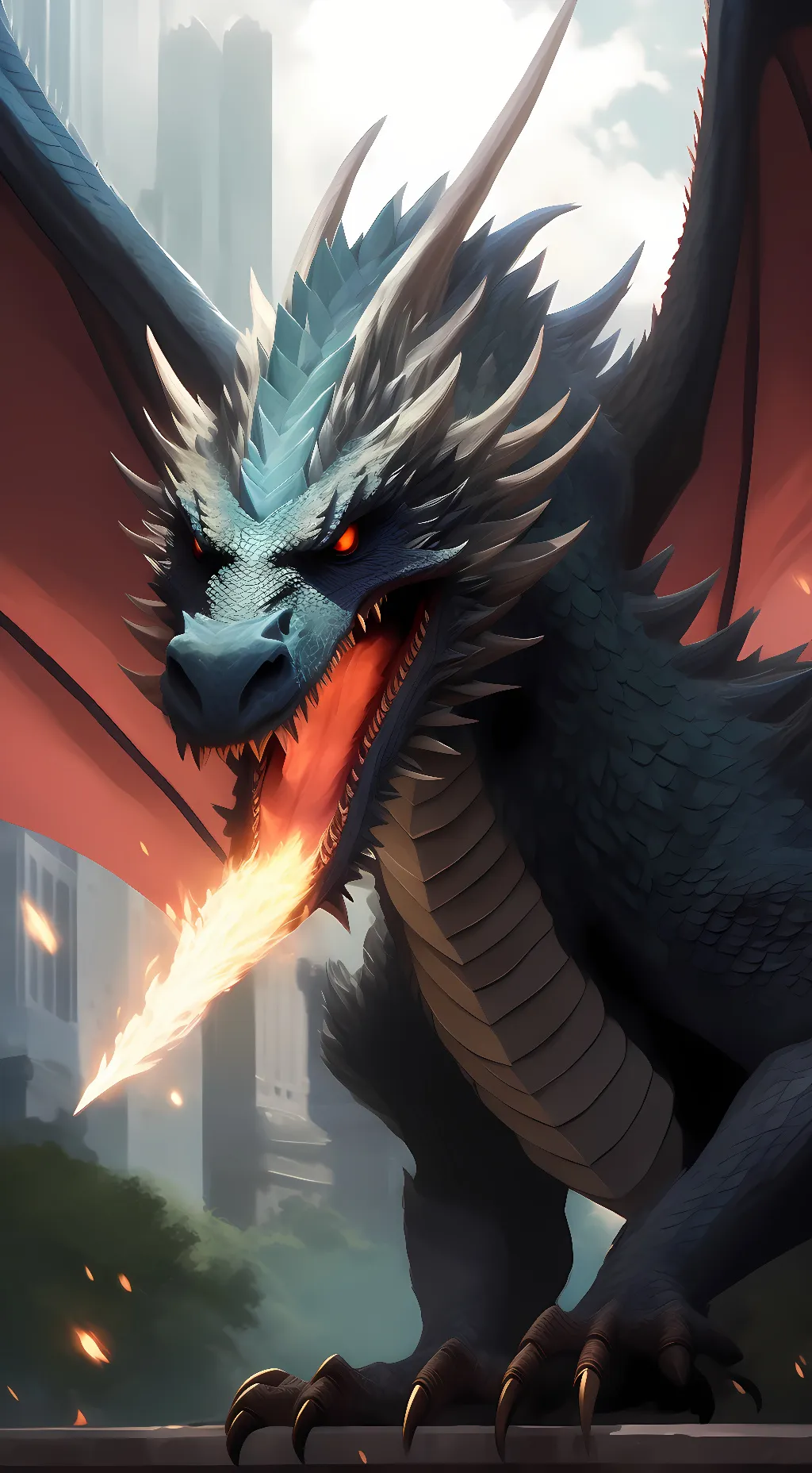 ai character: lugon background