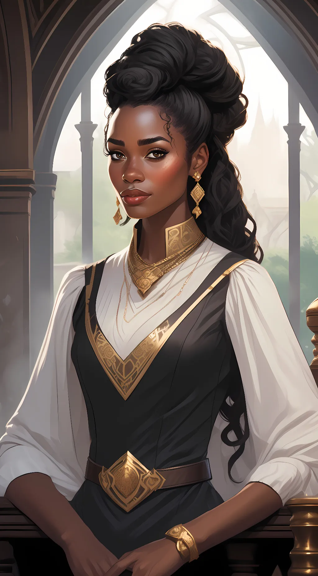 ai character: Nia James background