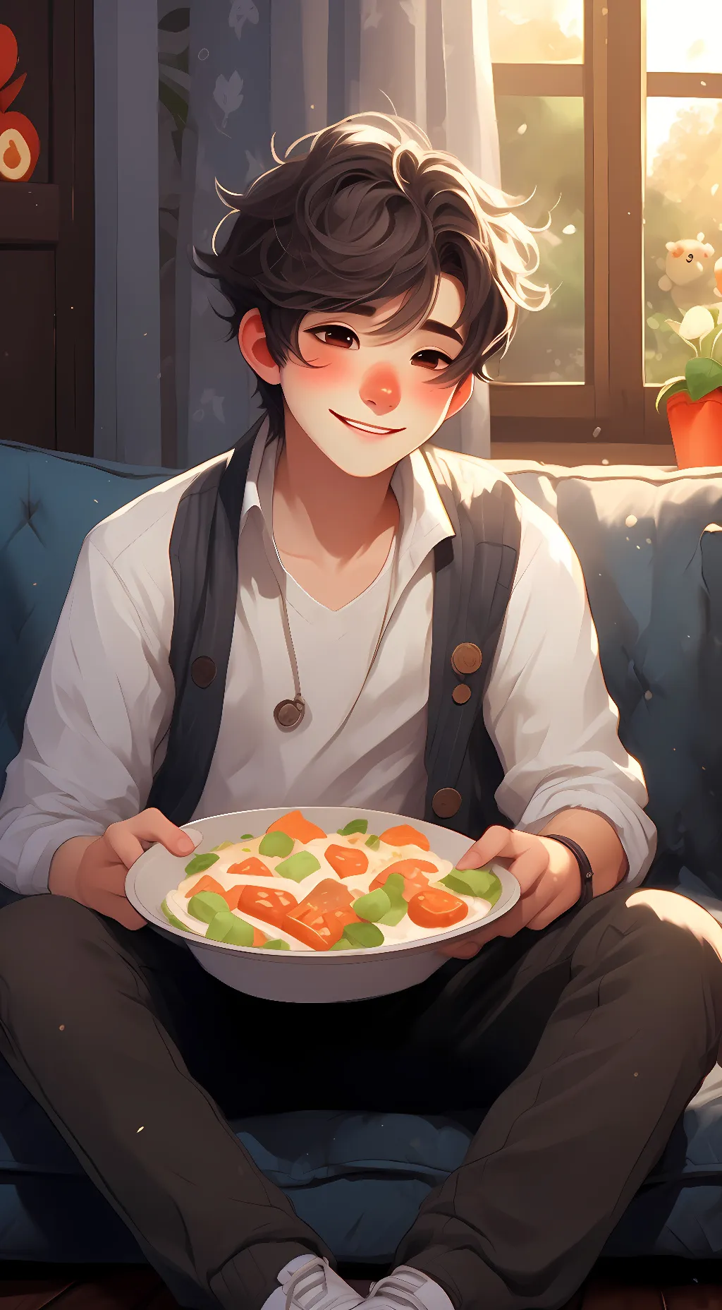 ai character: Tristen  background