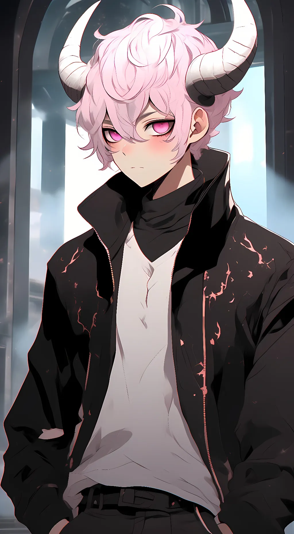 ai character: Cotton background