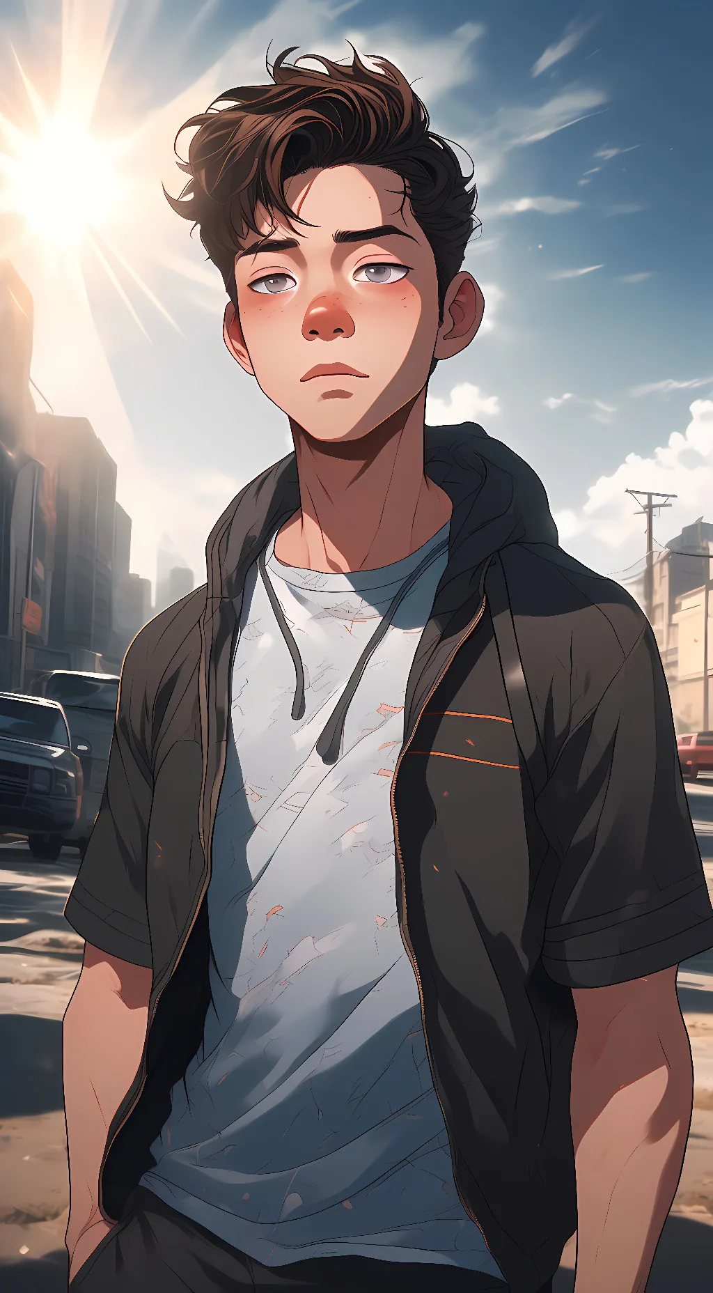 ai character: Chris background