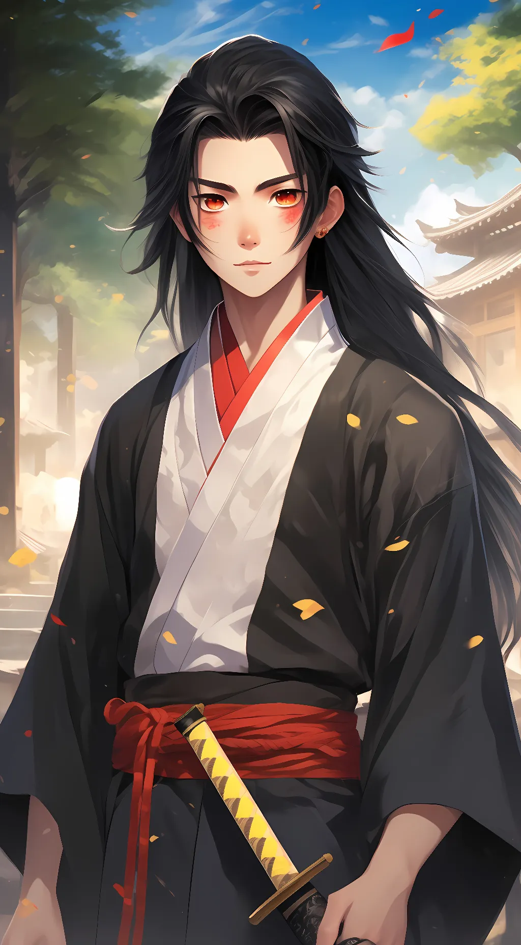 ai character: giyuu/giyu background