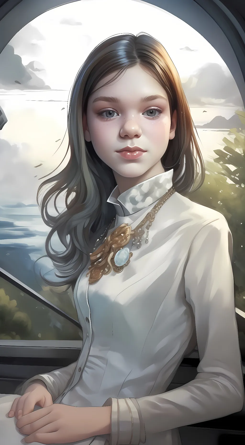 ai character: Lexus  background