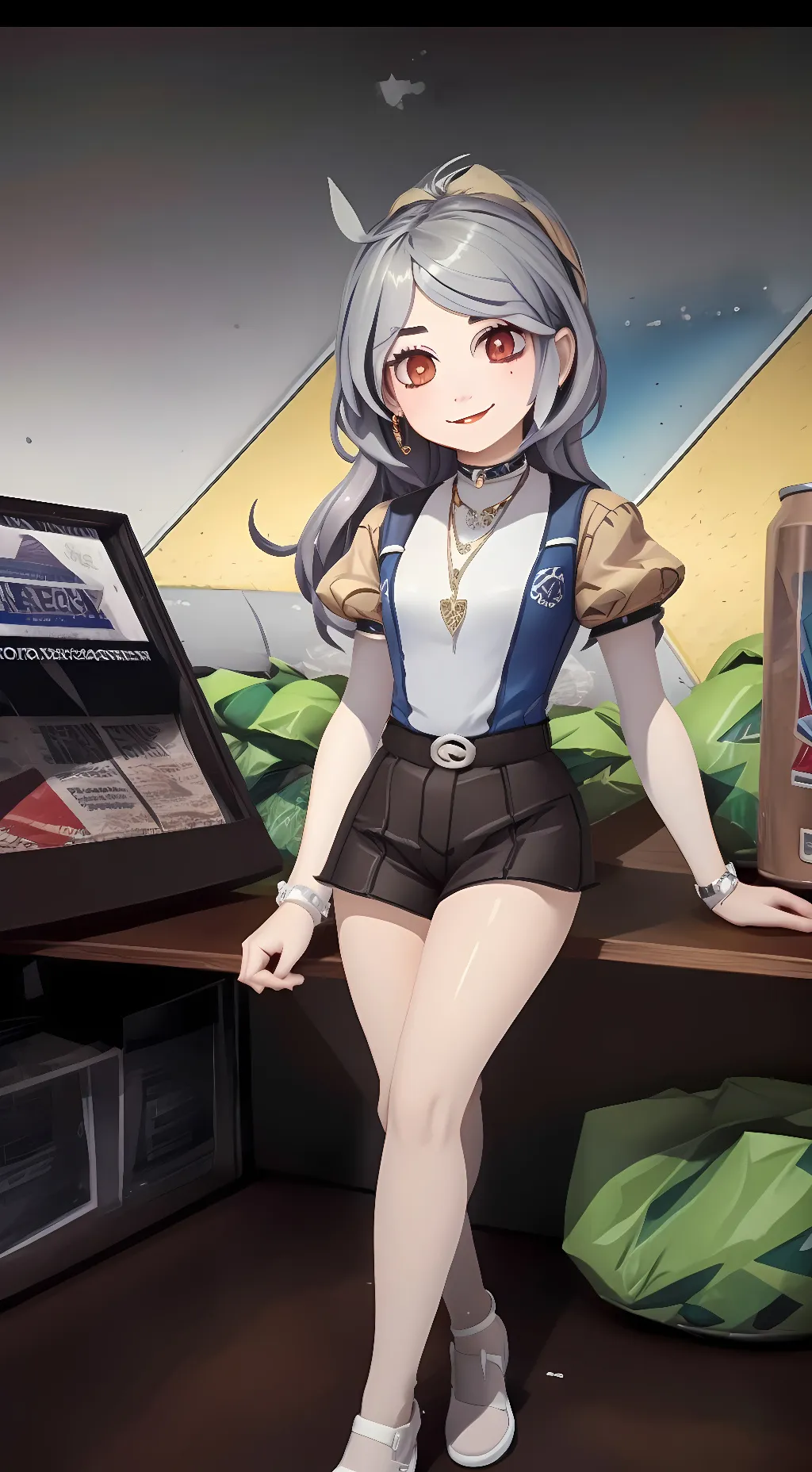 ai character: i love you  background