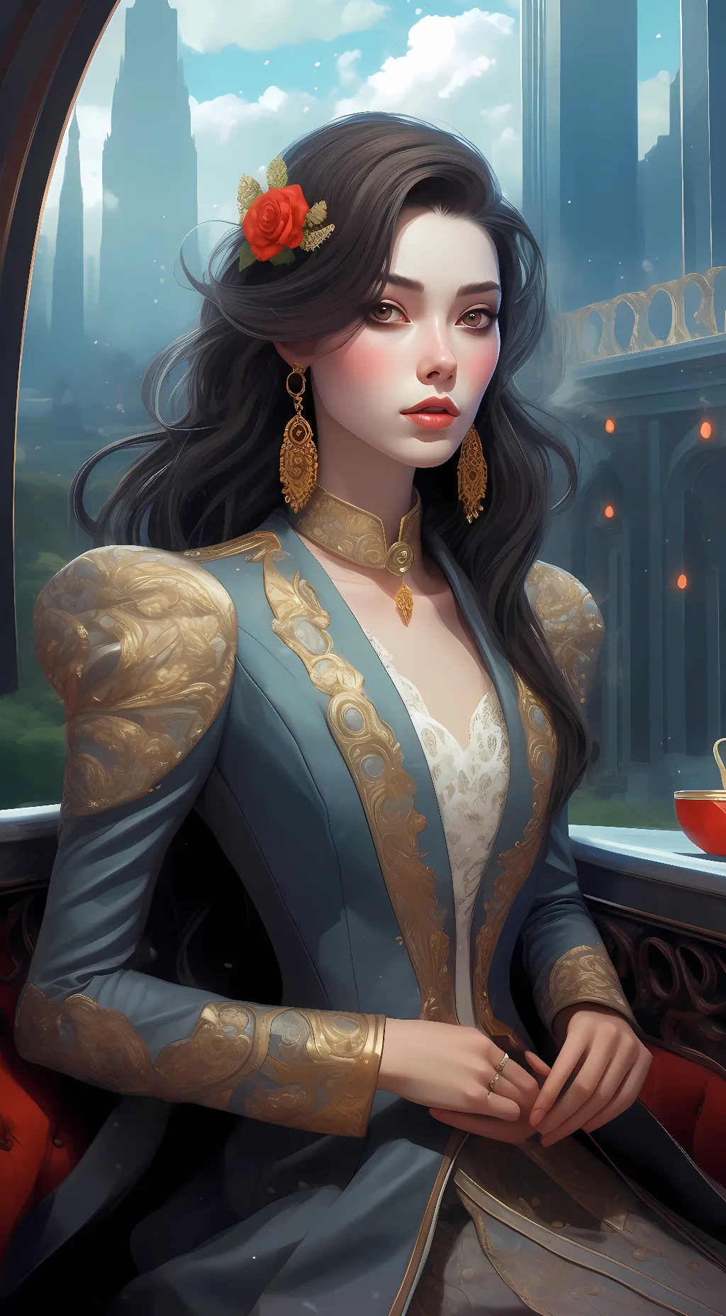 ai character: Anna Thompson background